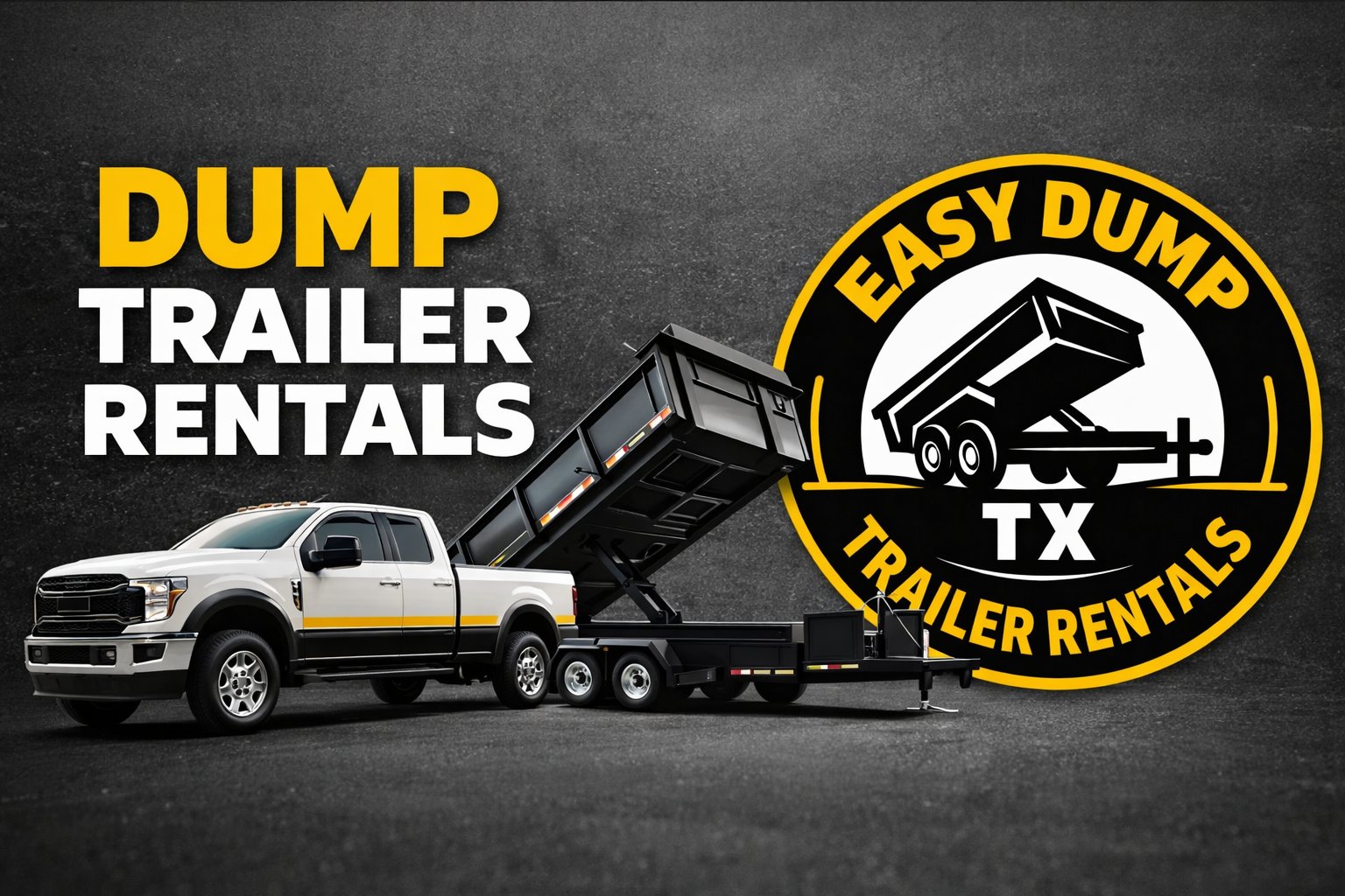 Dump Trailer Rental Austin TX – Easy Dump TX